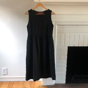 Pyne and Smith No.26 black linen dress